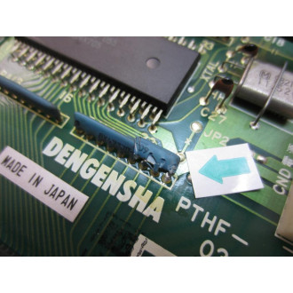 Dengensha PTHF-0393-3 PC Board PTHF03933 2 Non-Refundable - Parts Only