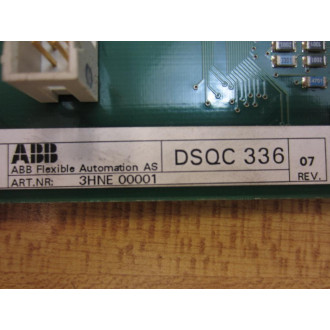 ABB 3HNE 00074NI0C DSQC336 Board  3HNE 00001-107 3 - Parts Only