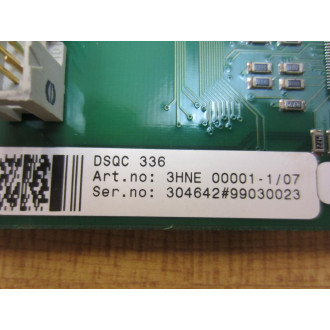 ABB 3HNE 00074NI0C DSQC336 Board  3HNE 00001-107 6 - Parts Only