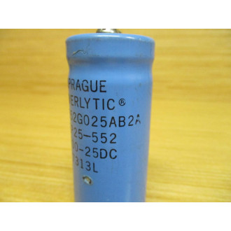 Sprague 36D552G025AB2A Capacitor 5500µF 25DC - Used