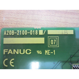 Fanuc A20B-2100-018 Board 2 A20B-2100-01804B - Parts Only