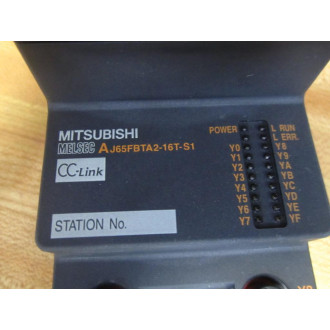 Mitsubishi AJ65FBTA2-16T-S1 IO Output AJ65FBTA216TS1