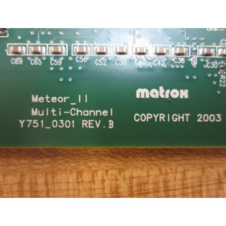 Matrox 63039621089 Metor_II Multi-Channel Board - Used