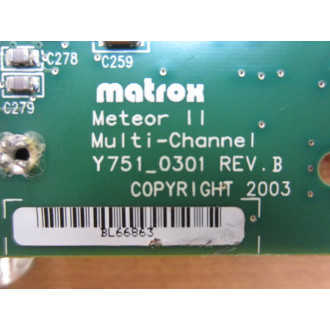 Matrox 63039621089 Metor_II Multi-Channel Board - Used