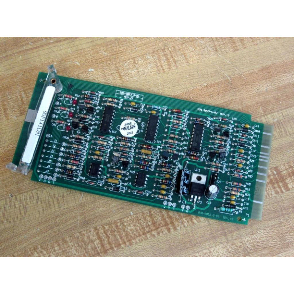 Panalarm 090-0003-3-01 Sequence Card 090-0003-5-03 Rev. 19 - New No Box Panalarm 090-0003-3-01 Sequence Card 090-0003-5-03 Rev. 19 - New No Box