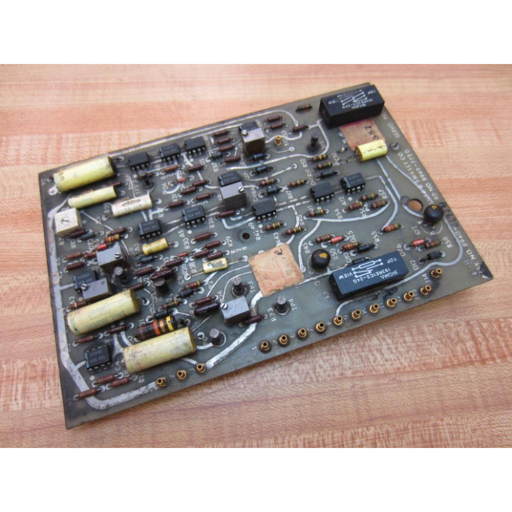 Warner & Swasey 8940-6672 Servo PreAmp Card 89406672 8940-6672H - Used
