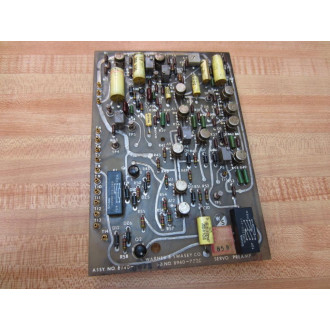 Warner & Swasey 8940-6672 Servo PreAmp Card 89406672 8940-6672E - Used