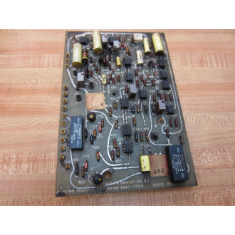 Warner & Swasey 8940-6672 Servo PreAmp Card 89406672 8940-6672H - Used