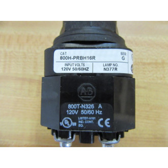 Allen Bradley 800H-PRBH16R Push Button Switch - New No Box