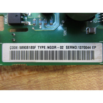 ABB NGDR-02 Circuit Board 57619091D - Used