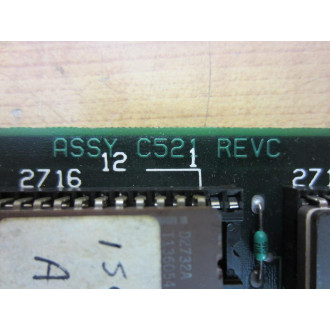 Gould Modicon C521 Circuit Board Rev C Serviced - Used