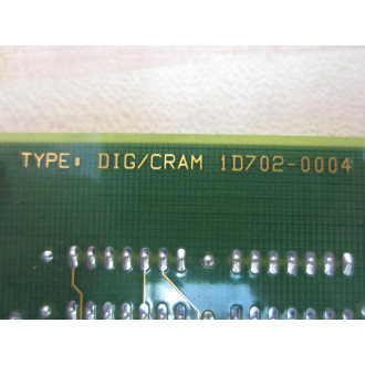 HPM 1D702-0004 Circuit Board 1D7020004 Rev. B - Used