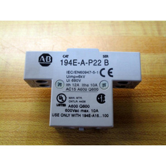 Allen Bradley 194E-CA16E-P22 Load Switch 194ECA16EP22