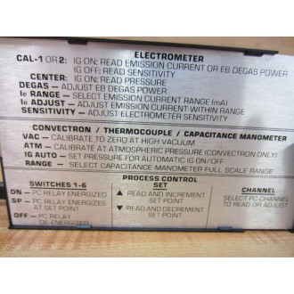 Granville-Phillips 307 307 Vacuum Gauge Controller - Used