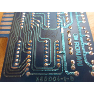 Ronan X80D04-1-D Circuit Board X80D041D - Used