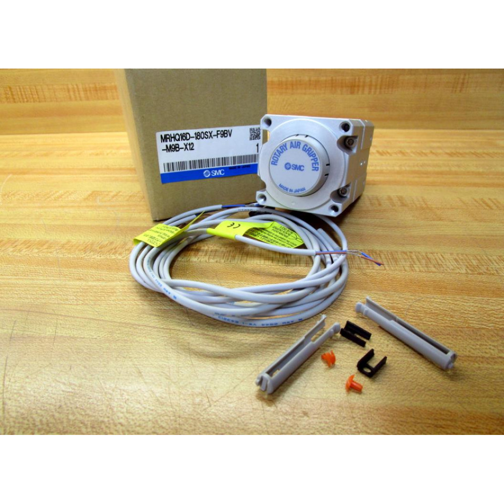 SMC MRHQ16D-180SX-F9BV-M9B-X12 Rotary Gripper MRHQ16D180SXF9BVM9BX12