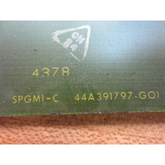 General Electric 44A391797-G01 GE SPGM1-C Board 44B392249-001 - Used