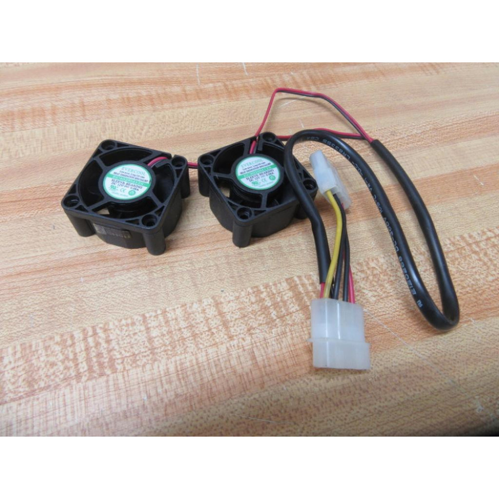 Evercool EC4020M12S Cooling Fan (Pack of 2) - Used