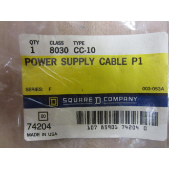 Square D 8030-CC-10 Symax Cable 8030CC10 Series F