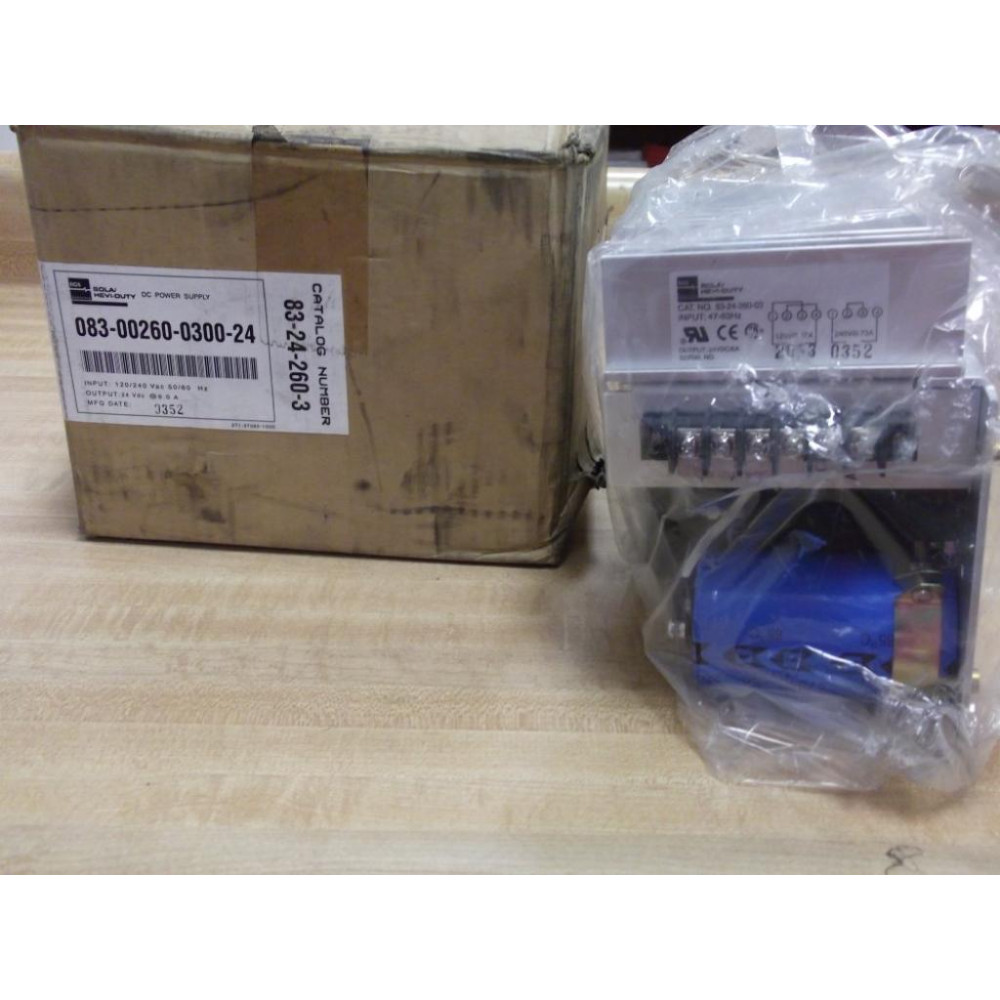 Sola 83-24-260-03 Power Supply 832426003