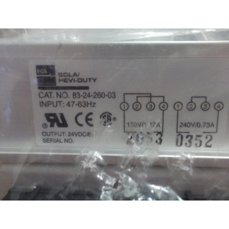 Sola 83-24-260-03 Power Supply 832426003
