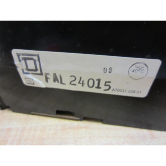 Square D FAL24015 Circuit Breaker 15A Type FA - Used