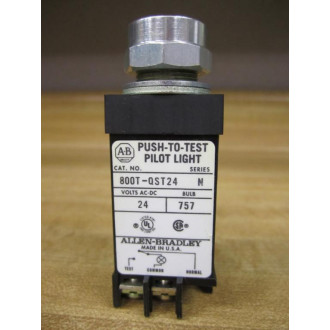 Allen Bradley 800T-QST24 Pilot Light 800TQST24 WO Bulb (Pack of 4) - New No Box