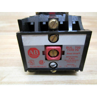 Allen Bradley 700-PK800A1 Relay 700PK800A1 Series BCracked Type PK - Used