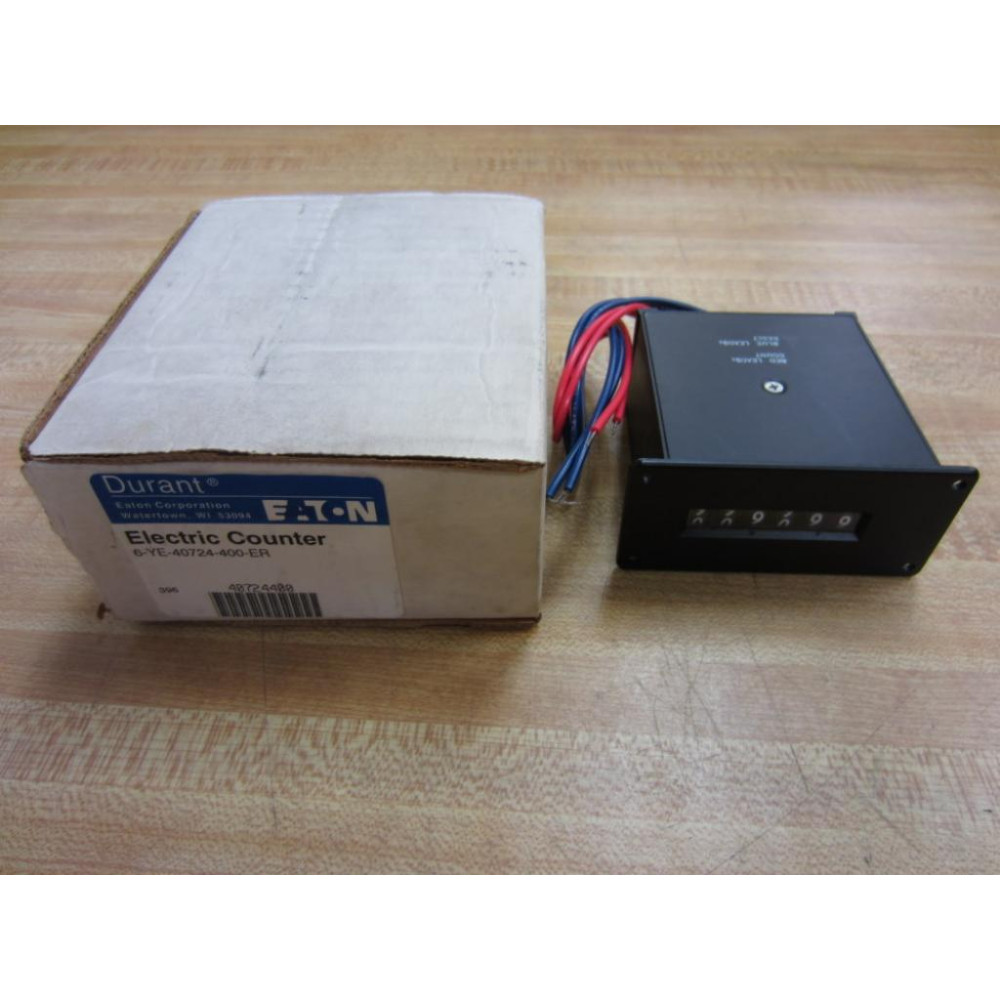 Cutler Hammer 6-YE-40724-400-ER Eaton 40724400 Durant Counter