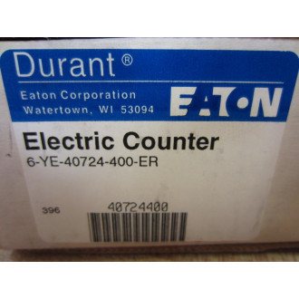 Cutler Hammer 6-YE-40724-400-ER Eaton 40724400 Durant Counter