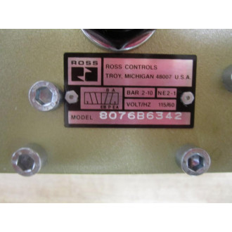 Ross 8076B6342 Solenoid Valve