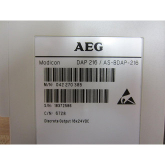 Schneider DAP 216AS-BDAP-216 DAP216ASBDAP216 Output Module - New No Box