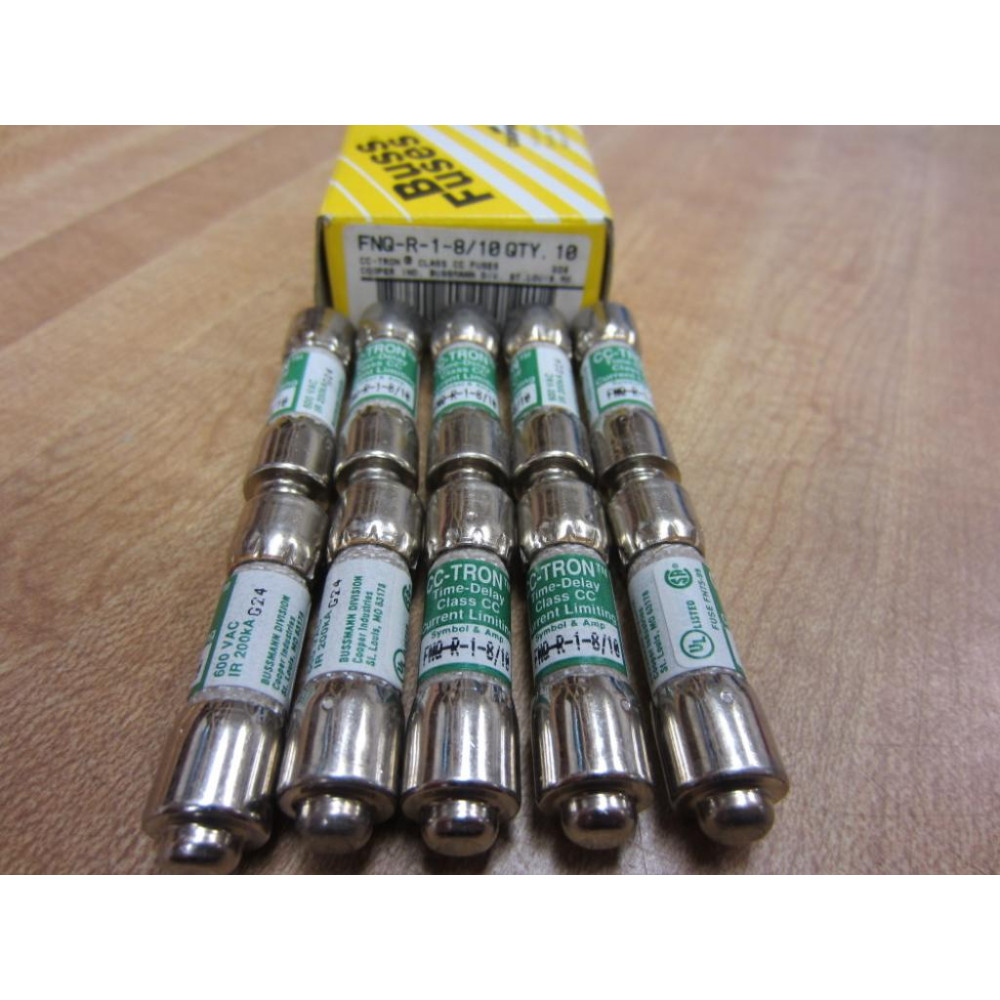Buss FNQ-R-1-810 Bussmann Fuse Cross Ref 1CT92 (Pack of 10)