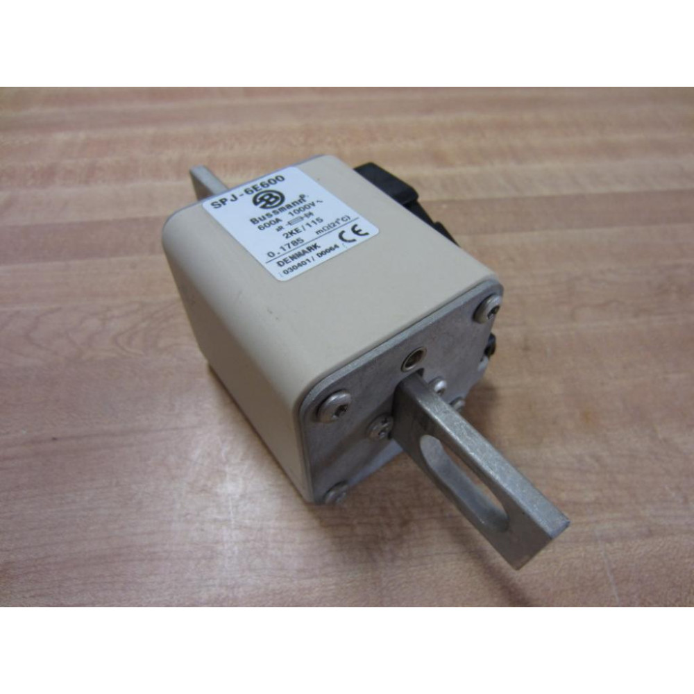 Bussmann SPJ-6E600 Semiconductor Fuse SPJ6E600 - Used