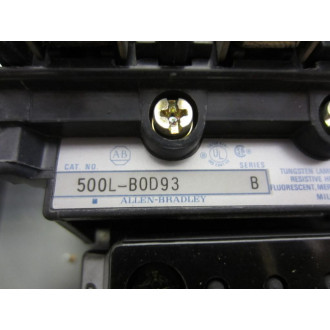 Allen Bradley 500L-BAD93 AC Lighting Contactor
