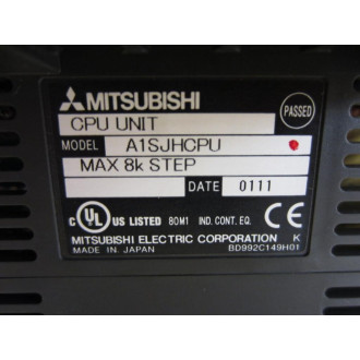 Mitsubishi A1SJHCPU CPU Unit With Key - New No Box