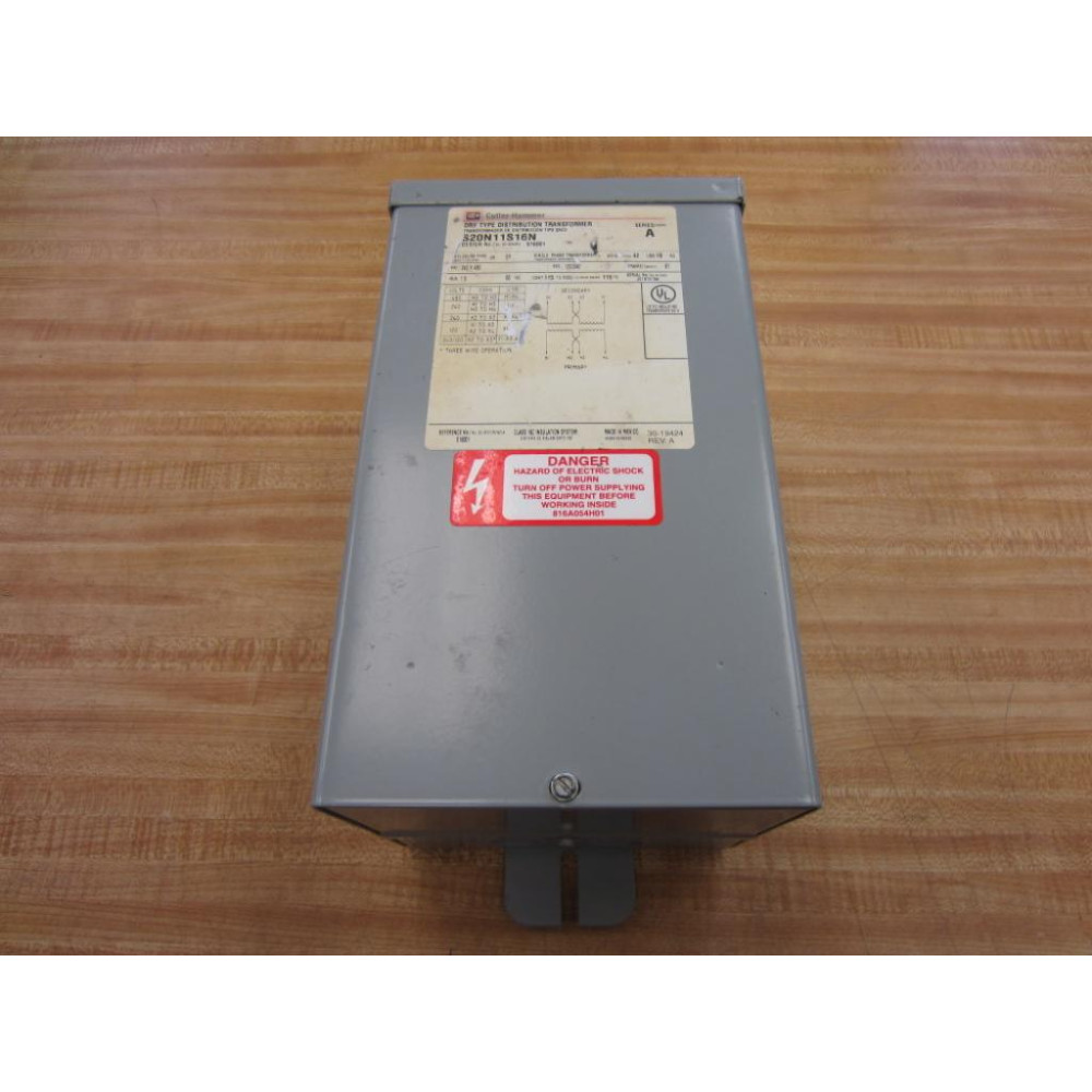 Cutler Hammer S20N11S16N Eaton Dry Type Distribution Transformer Ser A - New No Box