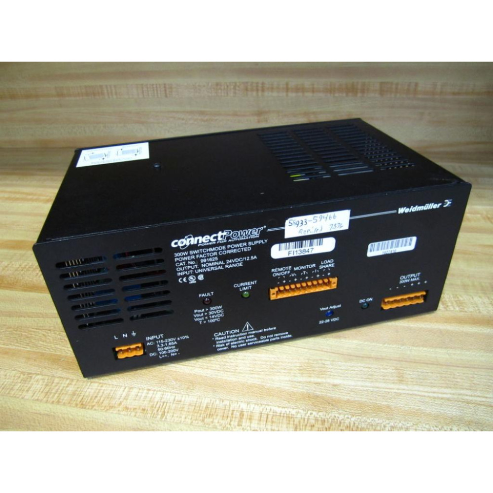 Weidmuller 991625 300W Switchmode Power Supply 1 - Parts Only