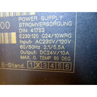 Siemens 6EP1-334-2BA00 Power Supply 6EP13342BA00 . - Used