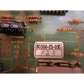 Panelarm 080-0025-5-03-N Rectifier Board 0800025503N Rev.5 Board Only - Used