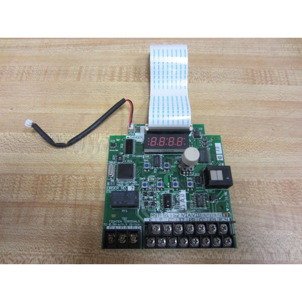 Toshiba P6581280G90 Drive Board VF7C-1280 WP6581665P905 Ribbon Cable - Used