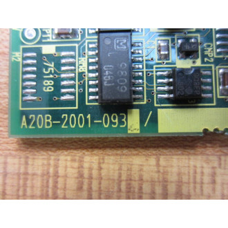 Fanuc A20B-2001-0932 Board A20B-2001-093 - Used