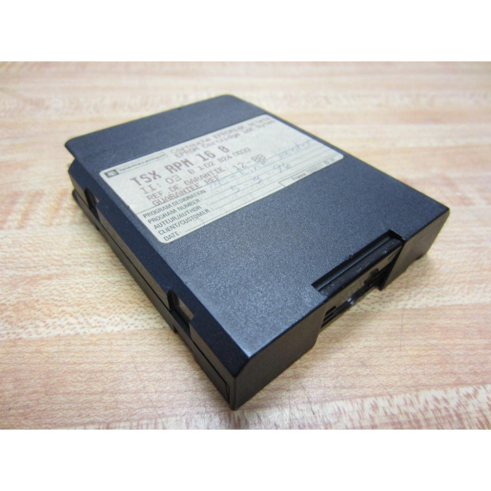 Telemecanique TSX-RPM-16-8 EPROM 16K Bytes TSXRPM168 12-88 - Used