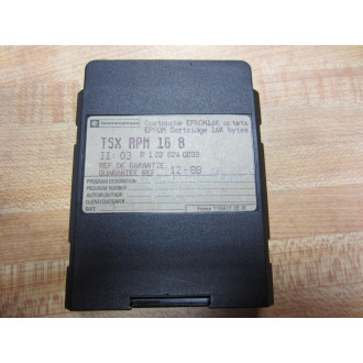 Telemecanique TSX-RPM-16-8 EPROM 16K Bytes TSXRPM168 12-88 - Used