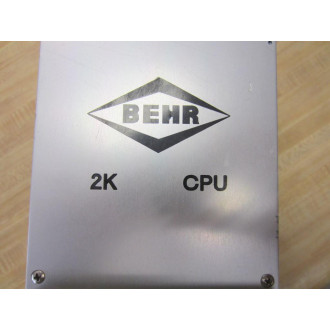 Behr 2K CPU Module With Manual Reset M-1-1P-H 2KCPU OR0101050 - Used
