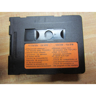Telemecanique TSX-RPM-16-8 EPROM 16K Bytes TSXRPM168 12-88 - Used