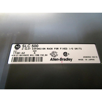 Allen Bradley 1746-A2 Slot Rack 1746A2 WC-8730-1301 - Used