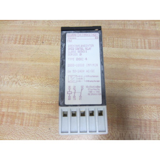 Square D 8501 DSC4 Speed Control Relay 8501DSC4
