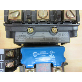 Allen Bradley 509-BOD-A1D Non-Reversing Starter 509-B0D-A1D - New No Box