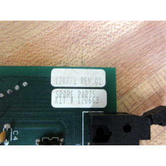 Allen Bradley 120771 Circuit Board With Keypad 120663 Rev.02120661-03 - Used